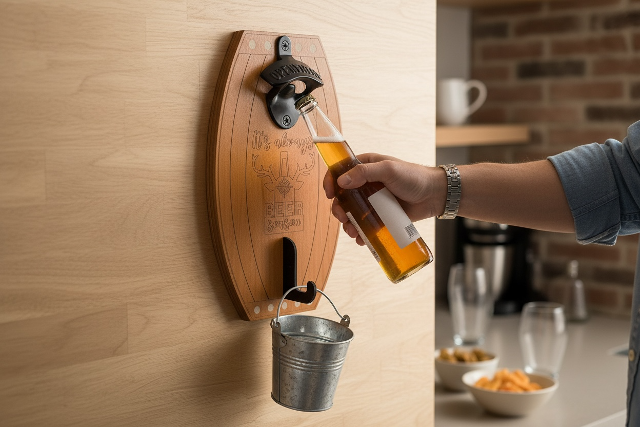 Bottle Opener Wall Hanger