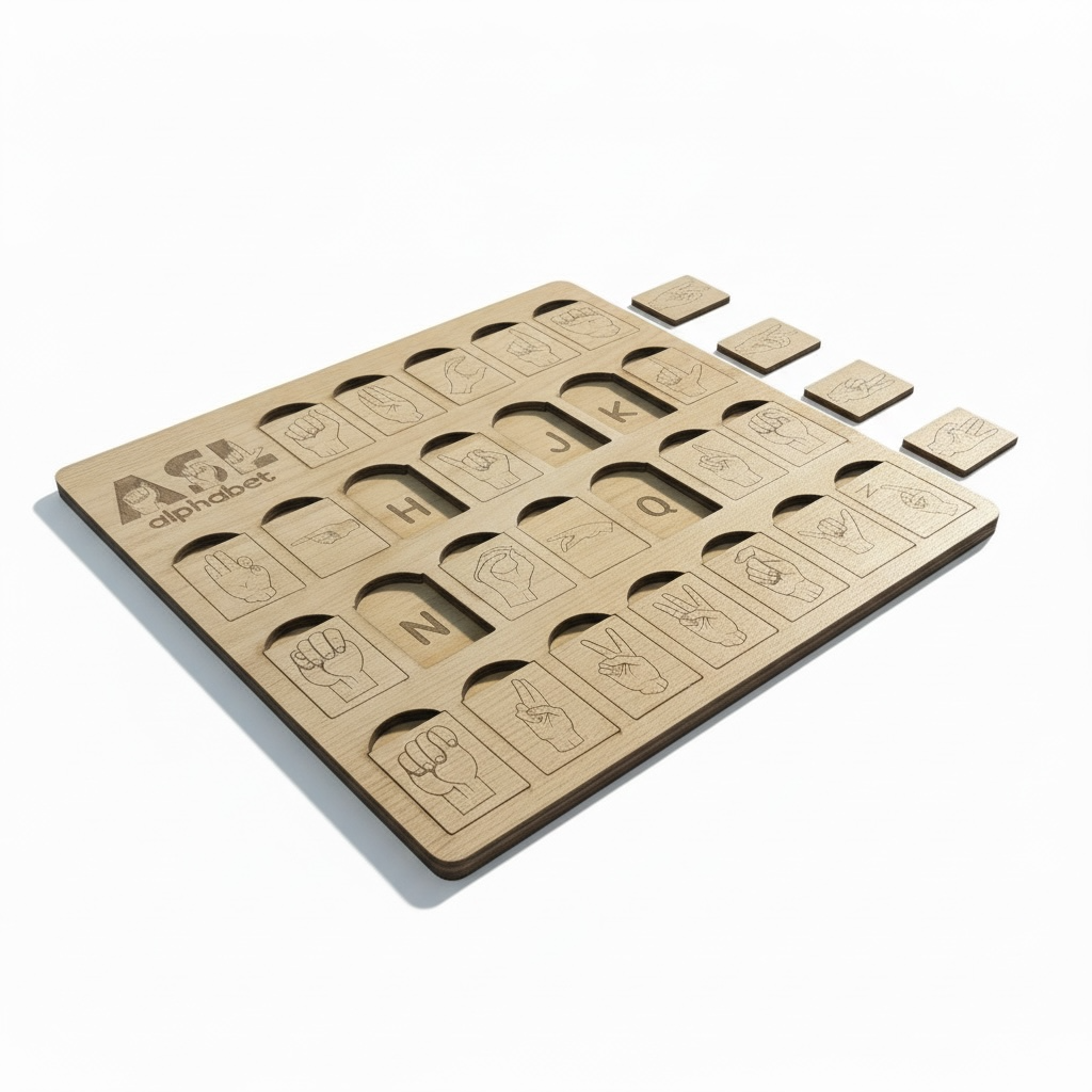 ASL Alphabet Puzzle