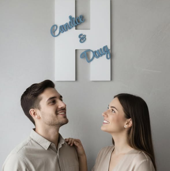 Personalized Monogram Sign