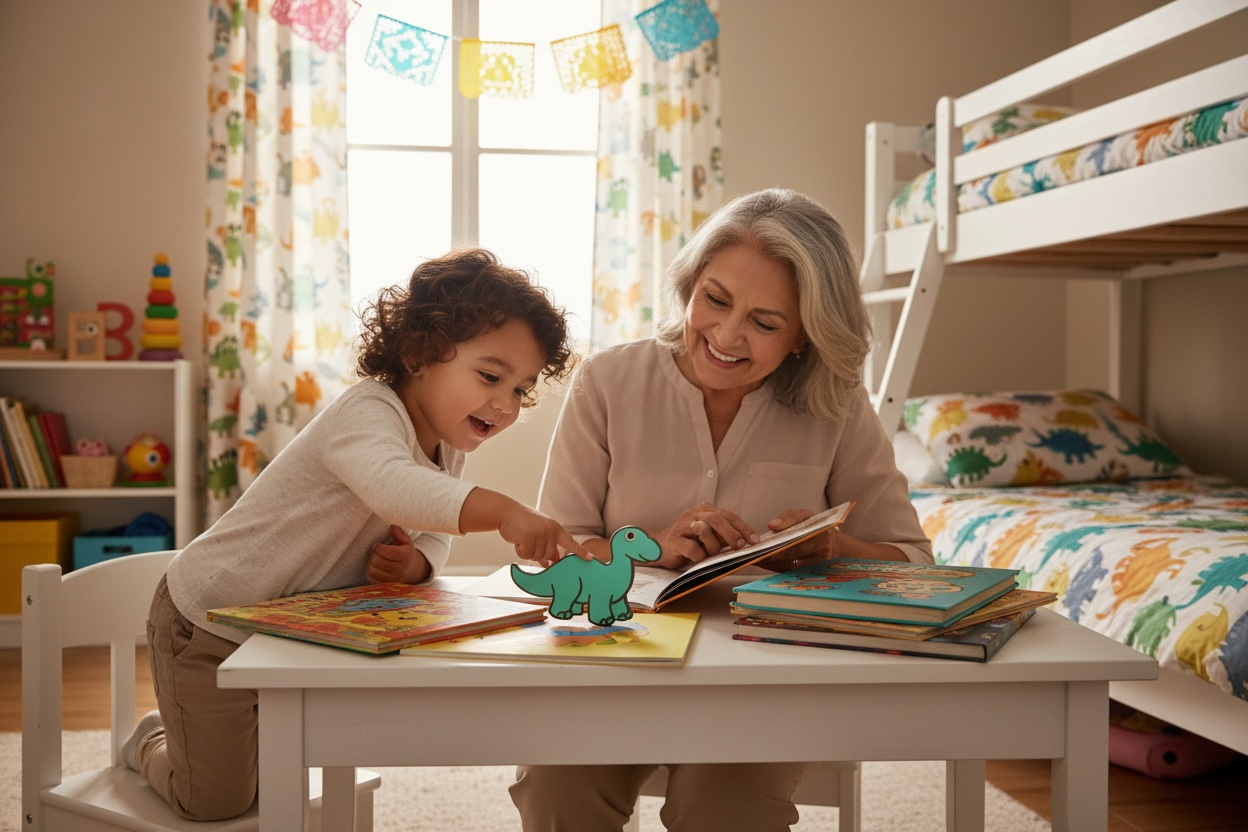 Dinosaur Children’s Bedroom Decor